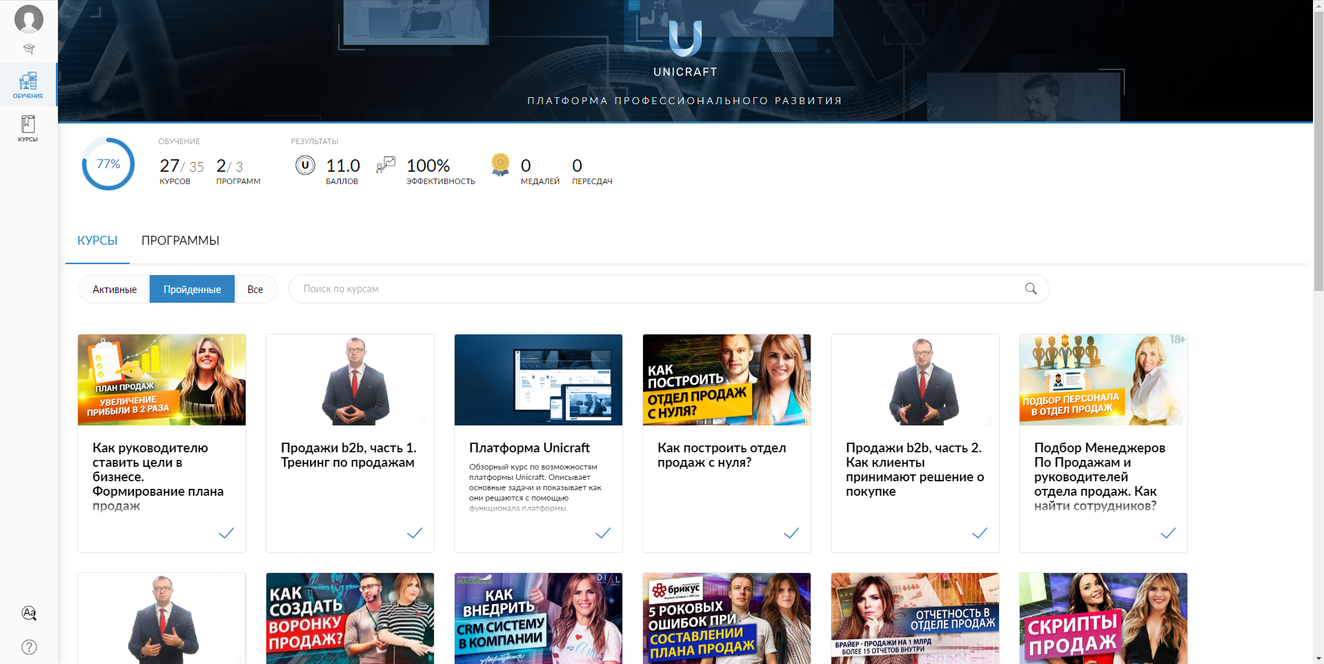 Unicraft курсы