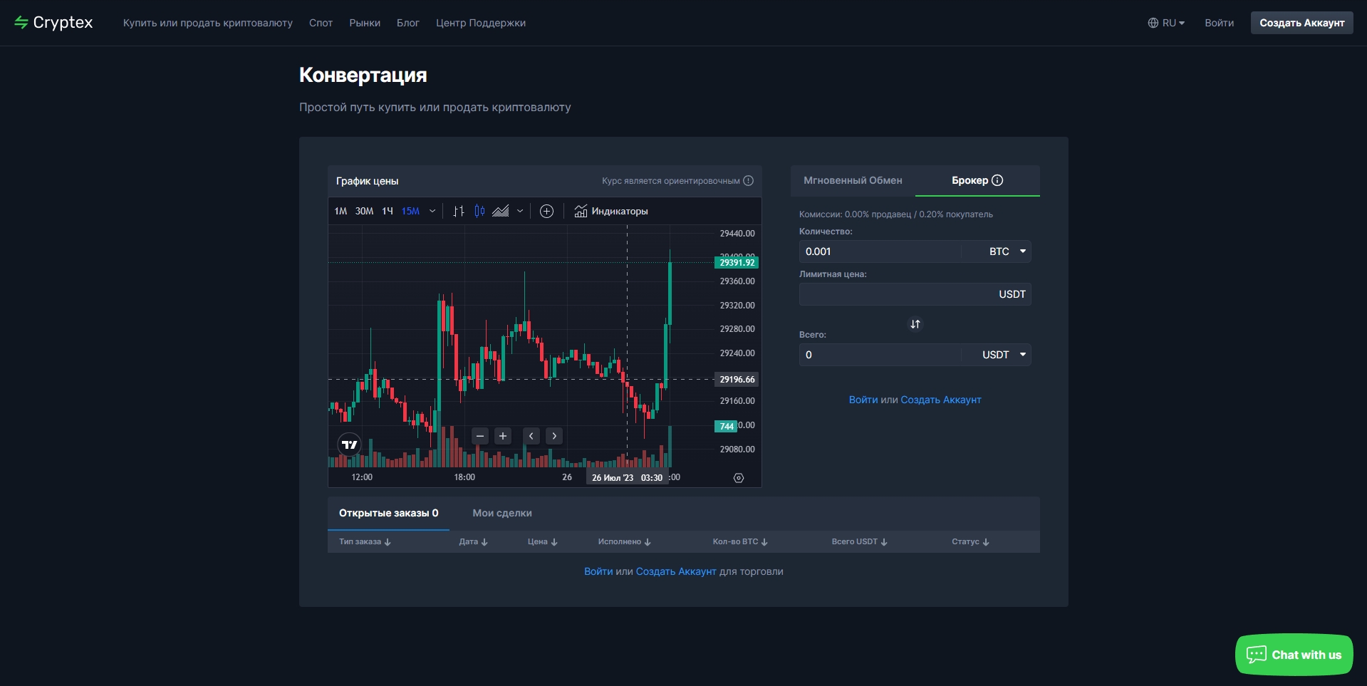 Cryptex.net Брокер