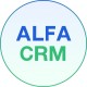 АльфаCRM логотип